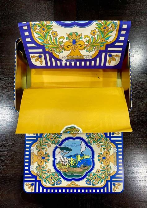 dolce and gabbana tin box